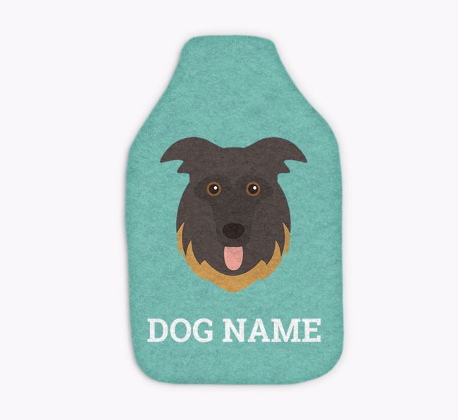 Name And Icon: Personalised {breedFullName} Hot Water Bottle